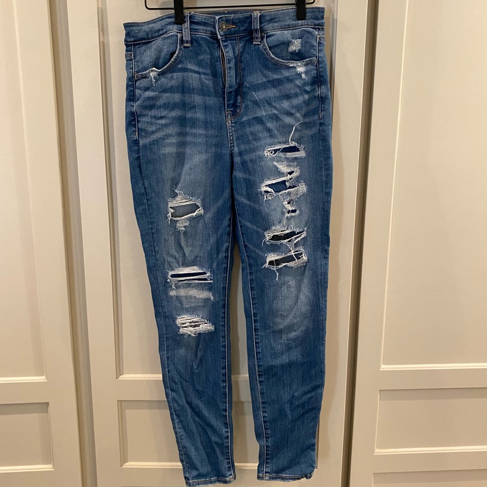 American Eagle Super Hi Rise Jeggings